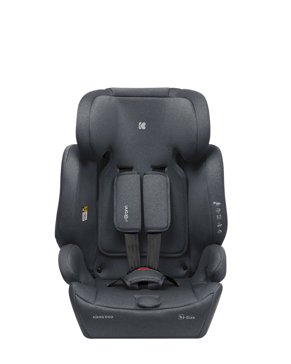 Silla de Auto I-Bronn Kikkaboo (76-150cm) Gris