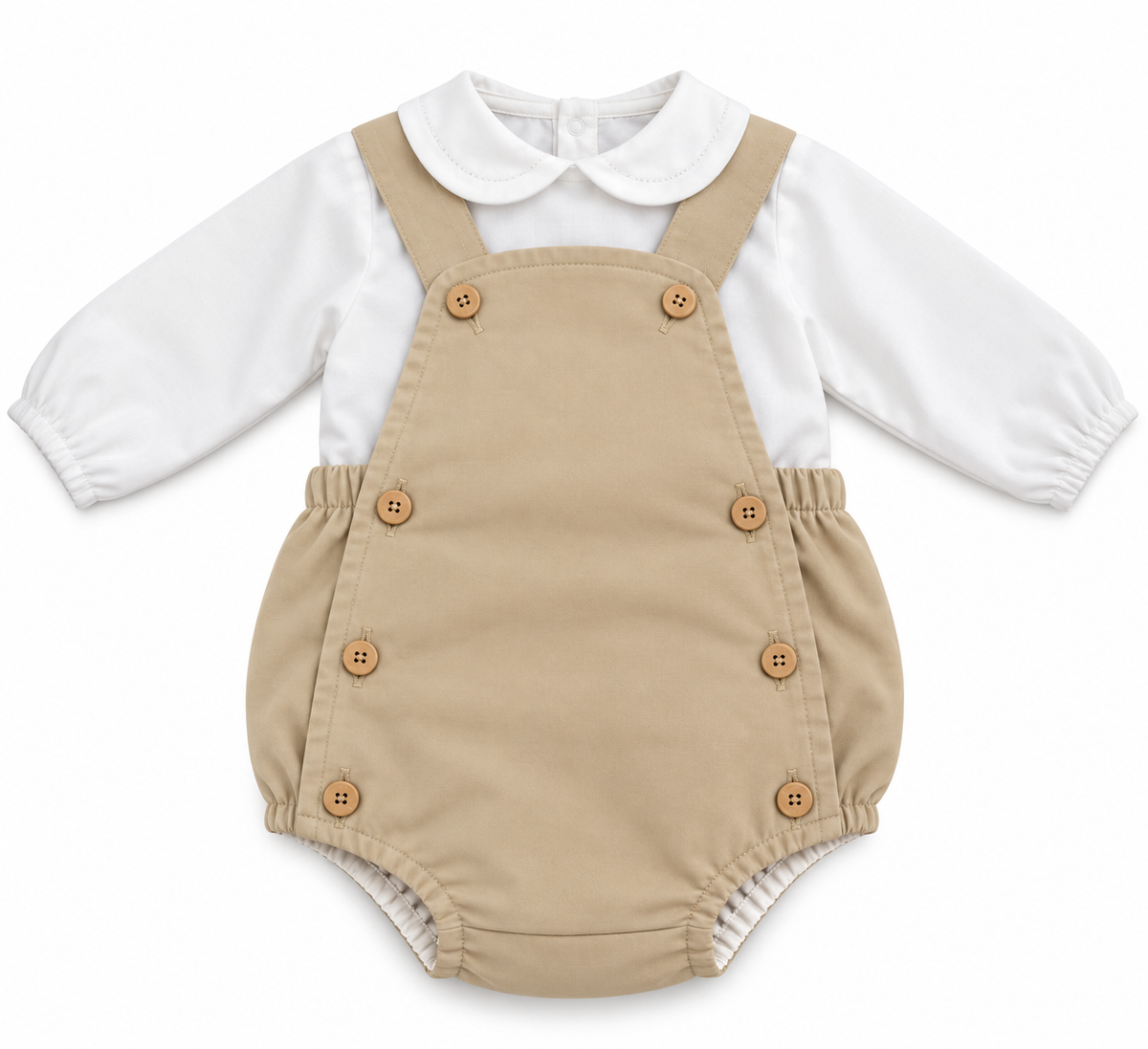 Conjunto Luque Azul Beige