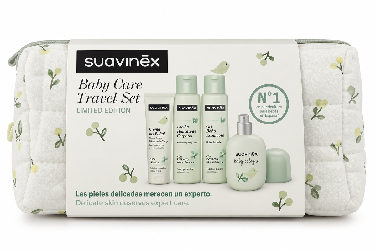 Set Baby Care Travel  Verde Suavinex