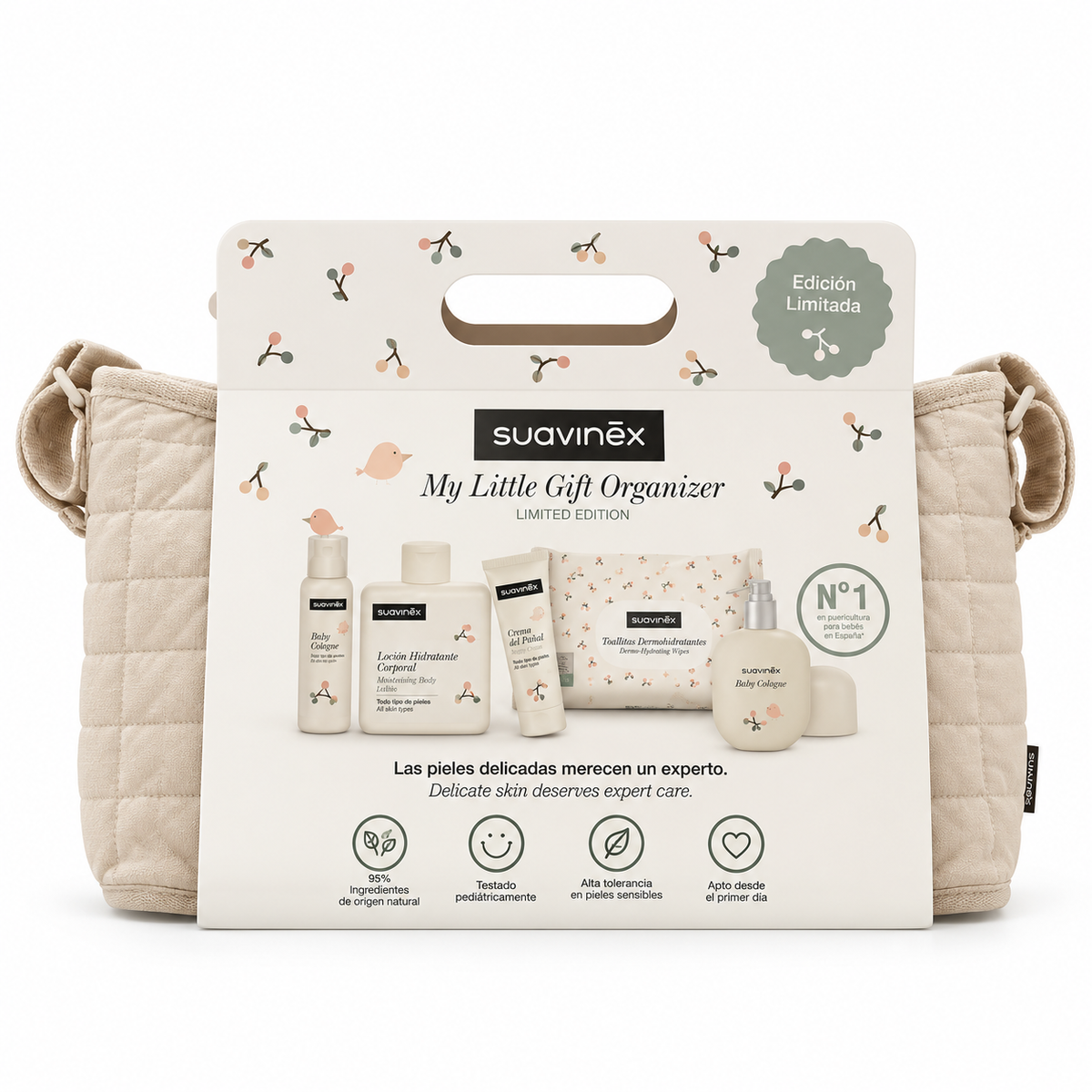 Set My Little Go Organizer Beige Suavinex
