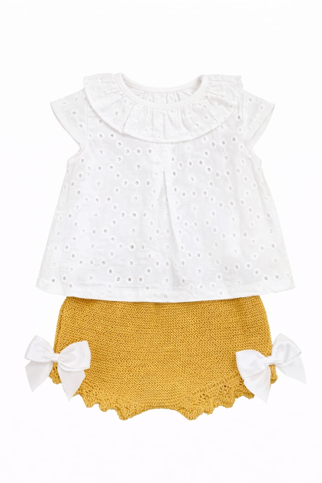 Conjunto Flor Mostaza