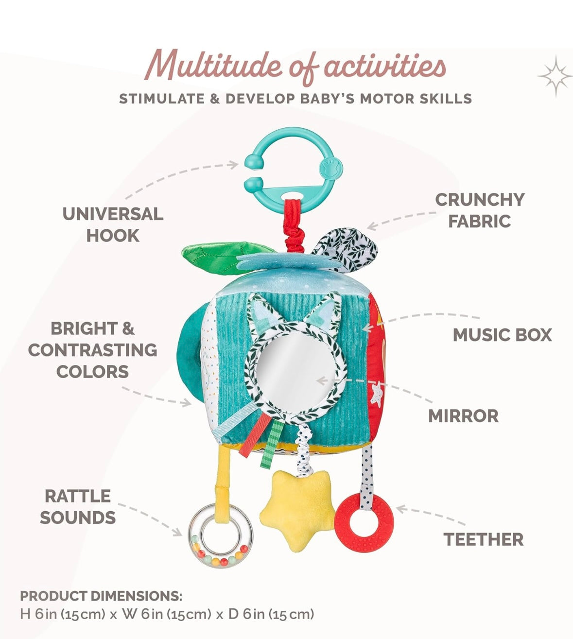 Cubo Sensorial Sophie La Girafe