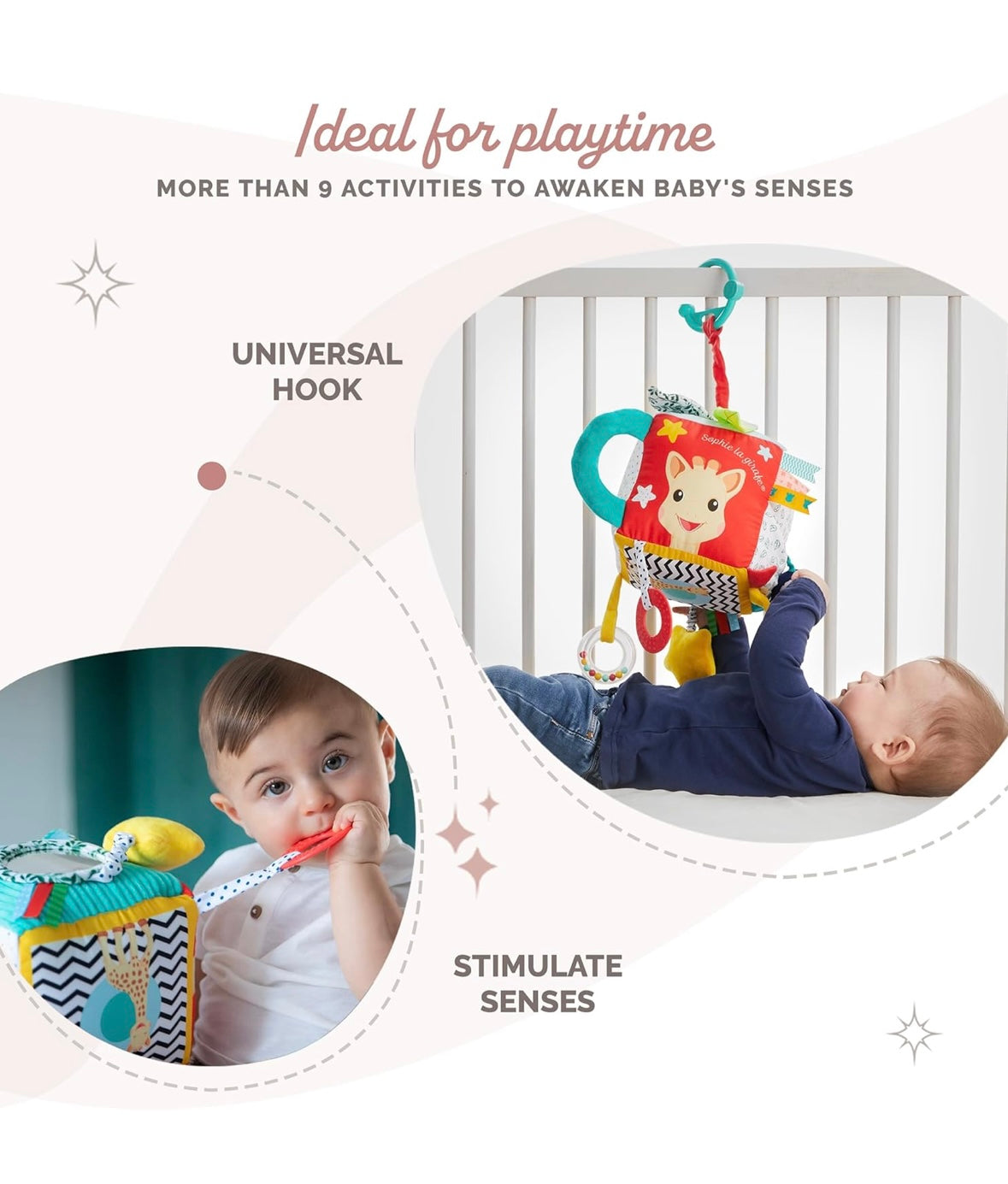 Cubo Sensorial Sophie La Girafe