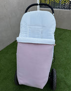 Saco Silleta Muselina con Plumeti