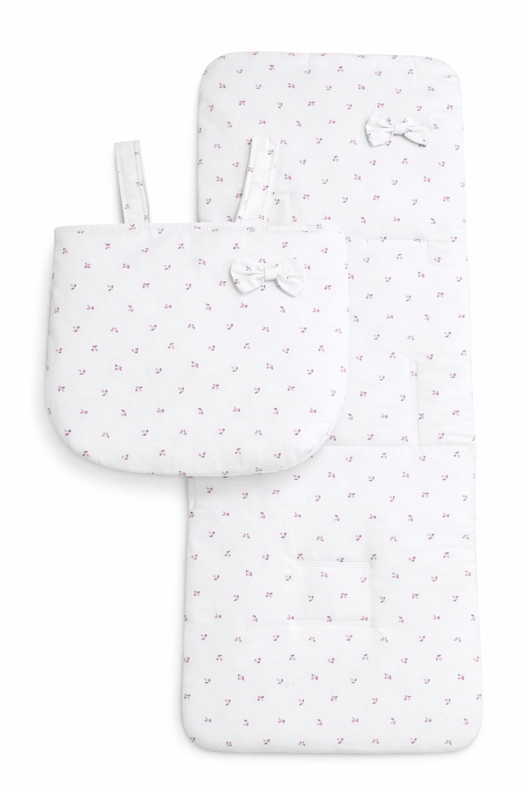 Pack Bolso + Colchoneta Florencia Rosa
