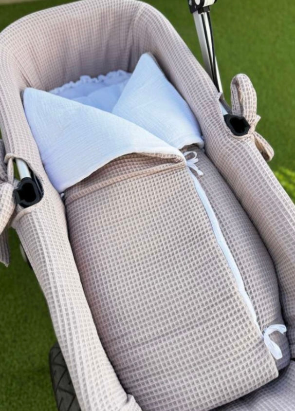 Cubre Capazo Waffle Maquillaje