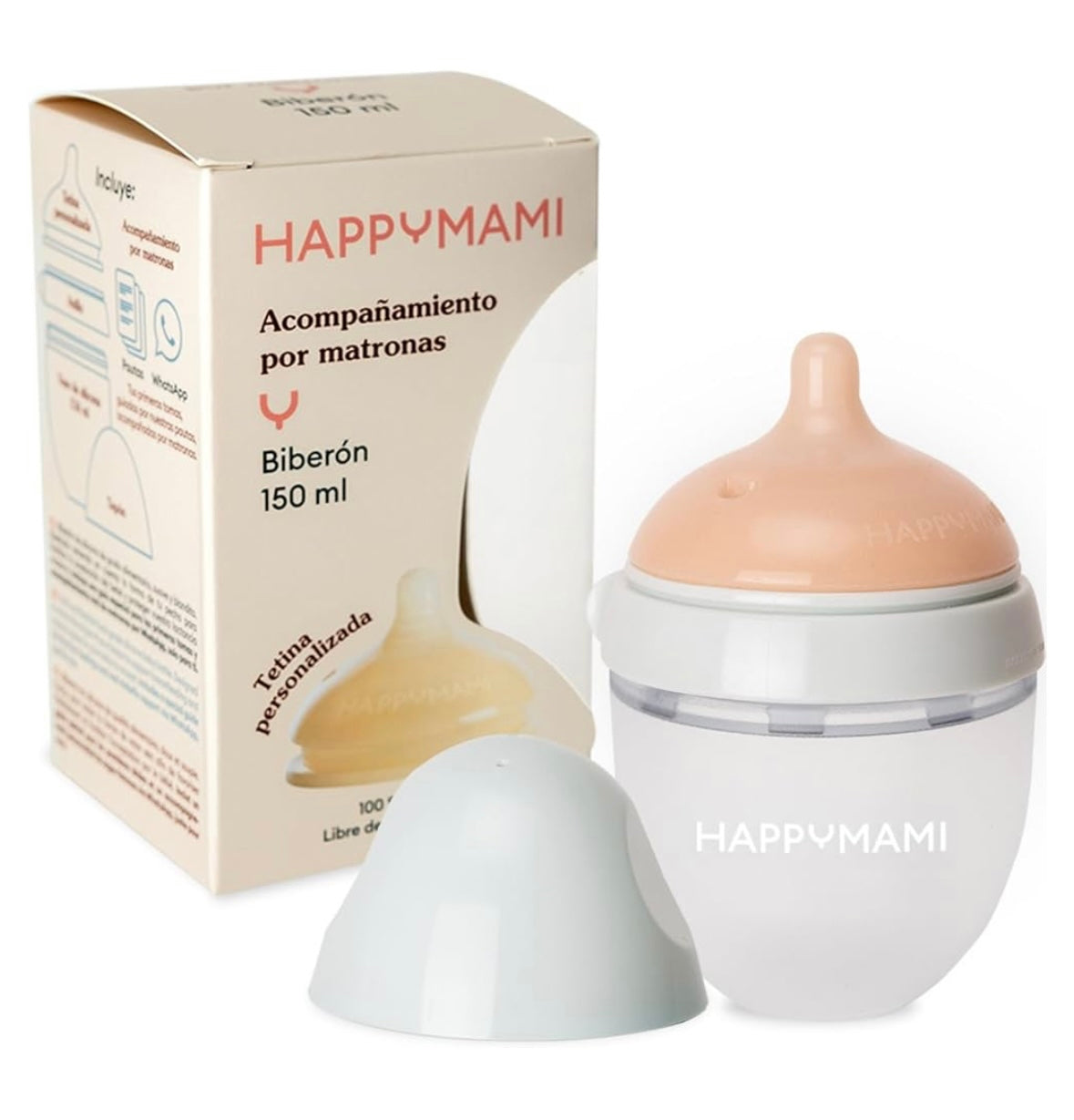 Biberón HappyMami Completo 150ml