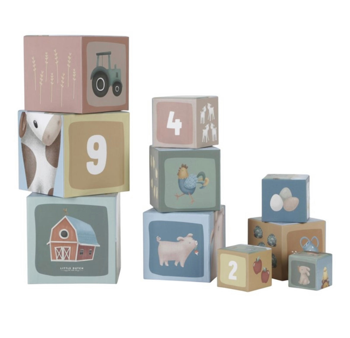 Bloques Apilables Granja Little Dutch