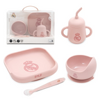 Vajilla Real Madrid Silicona Rosa