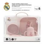 Vajilla Real Madrid Silicona Rosa