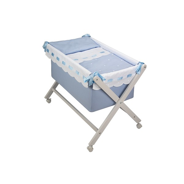 Minicuna Completa Don Algodon Azul