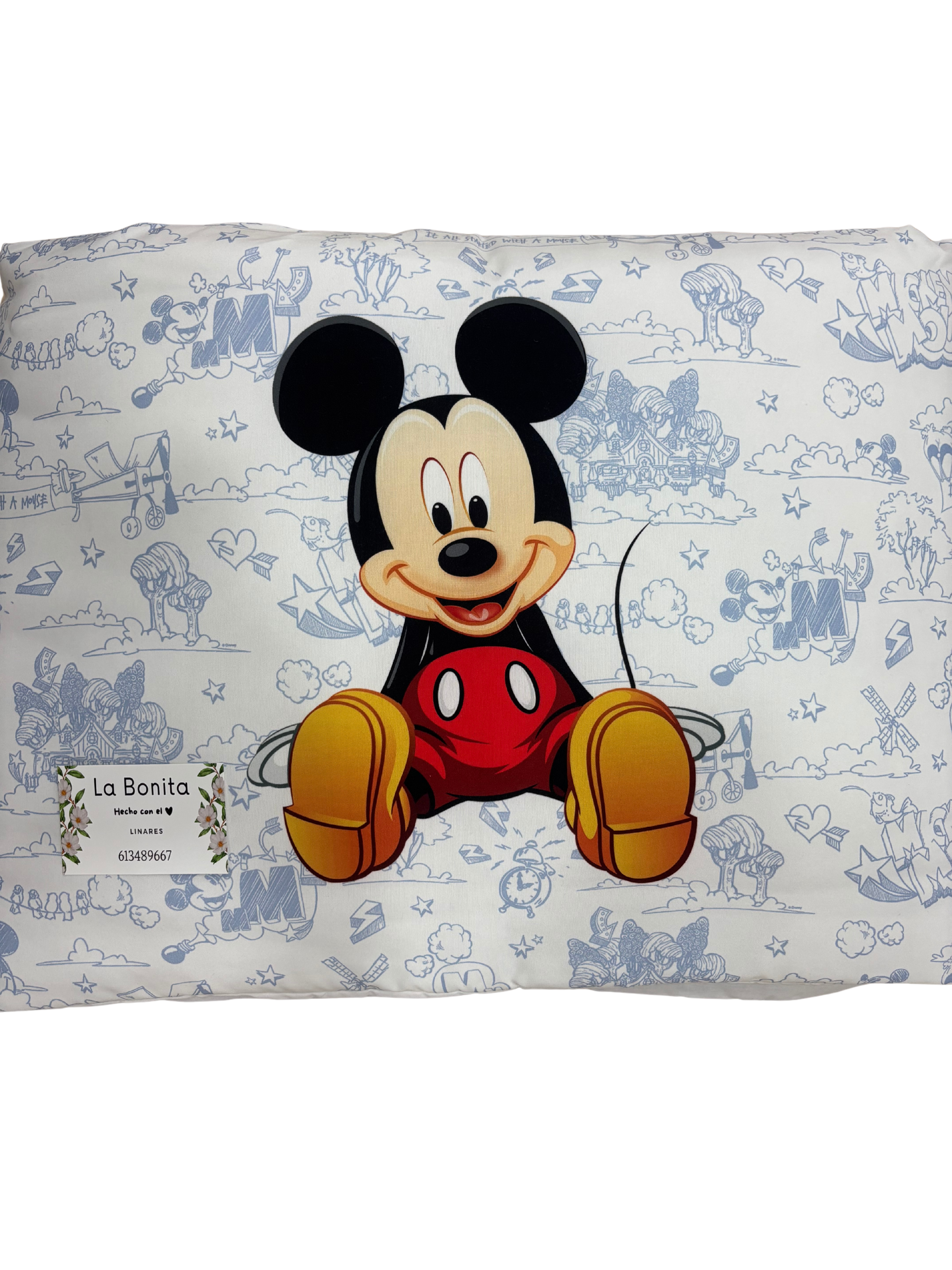 Chichonera, Edredón y Cojín Mickey