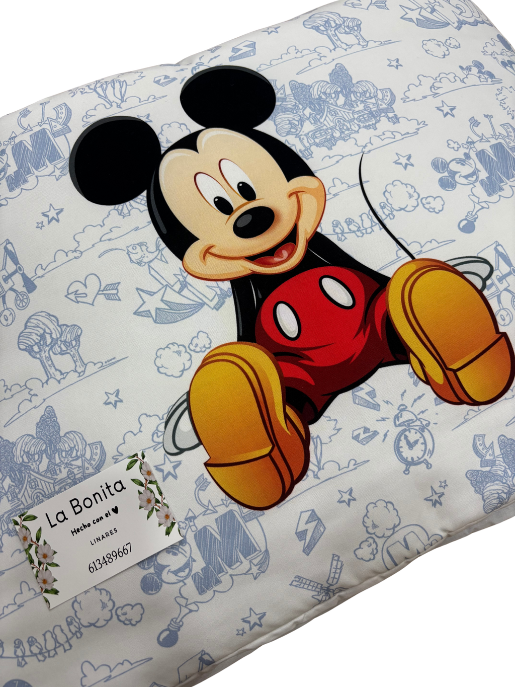 Chichonera, Edredón y Cojín Mickey