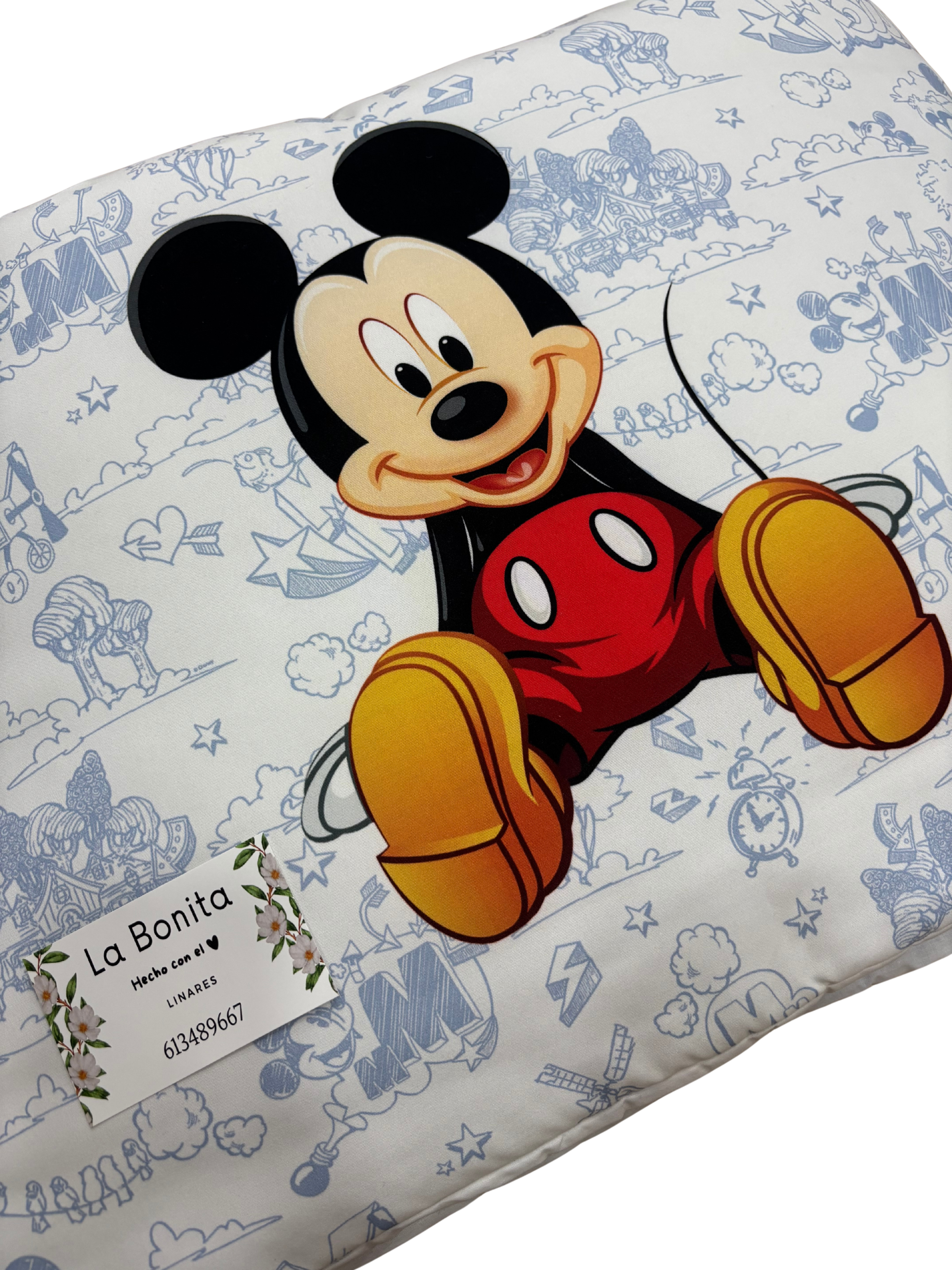 Chichonera, Edredón y Cojín Mickey