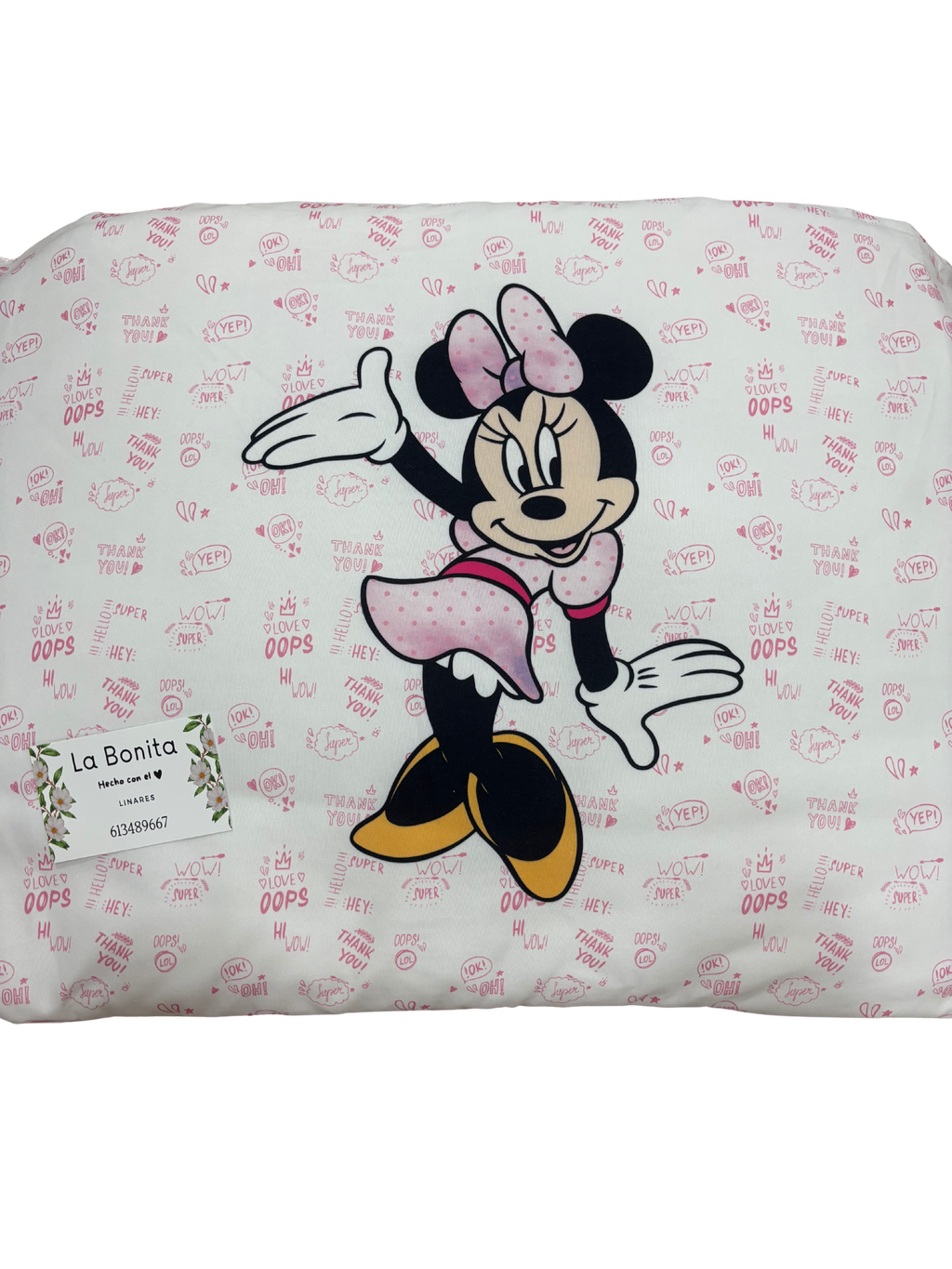 Chichonera, Edredón y Cojín Minnie