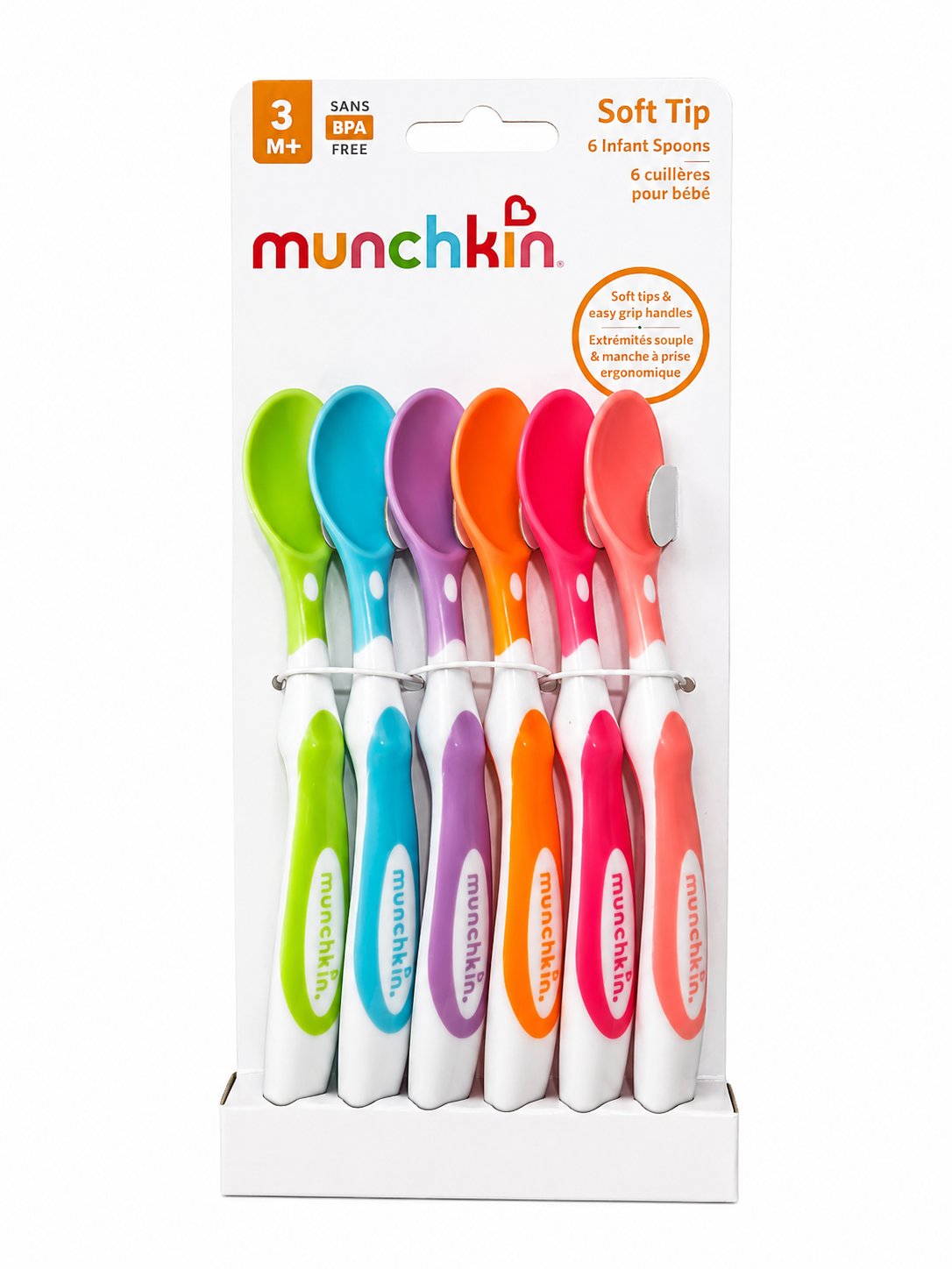 Pack 6 Cucharas Ergonómicas Munchkin