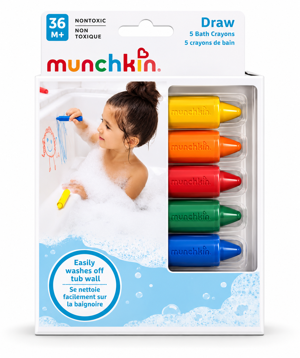 Crayons para Baño Lavables