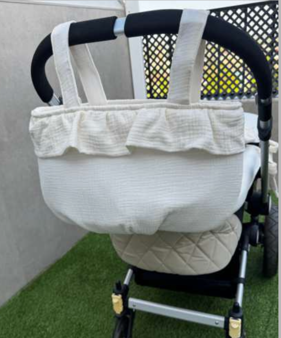 Bombonera Muselina Beige