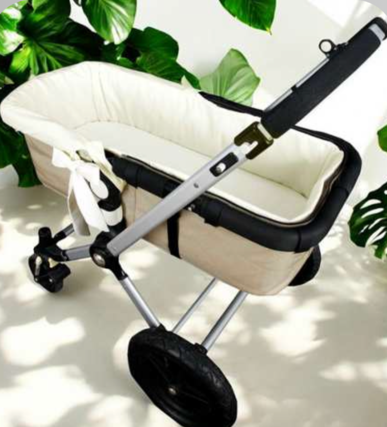 Cubre Capazo Rígido Tela Lisa