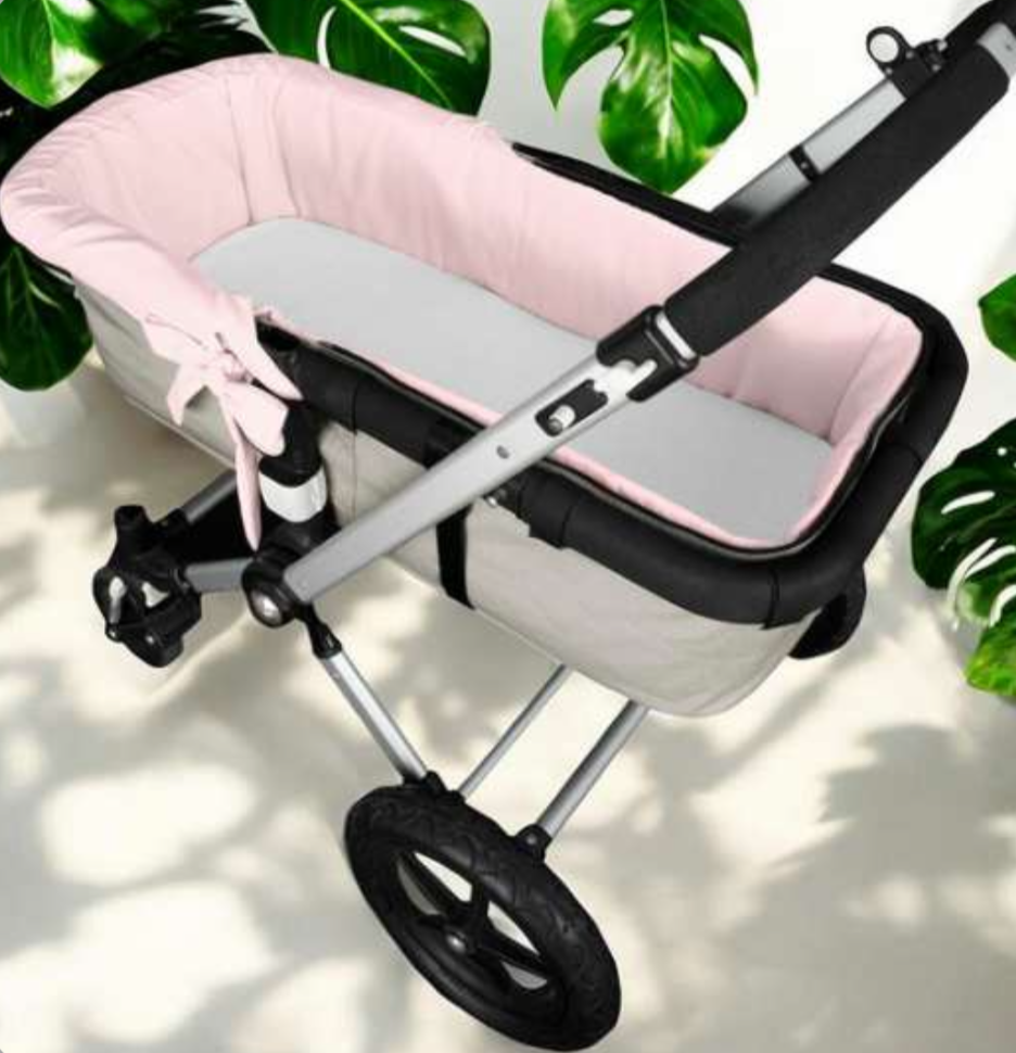 Cubre Capazo Rígido Tela Lisa