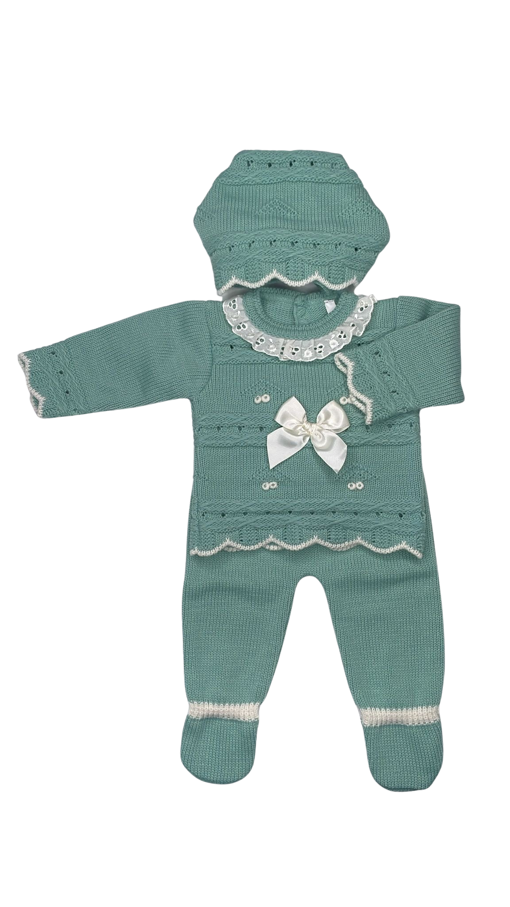 Conjunto Modelo Lazo - Talla 0/3m
