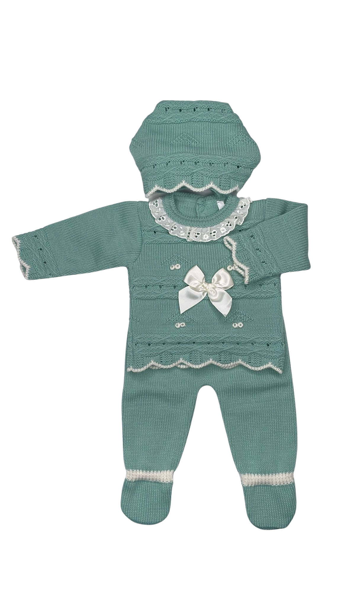 Conjunto Modelo Lazo - Talla 0/3m