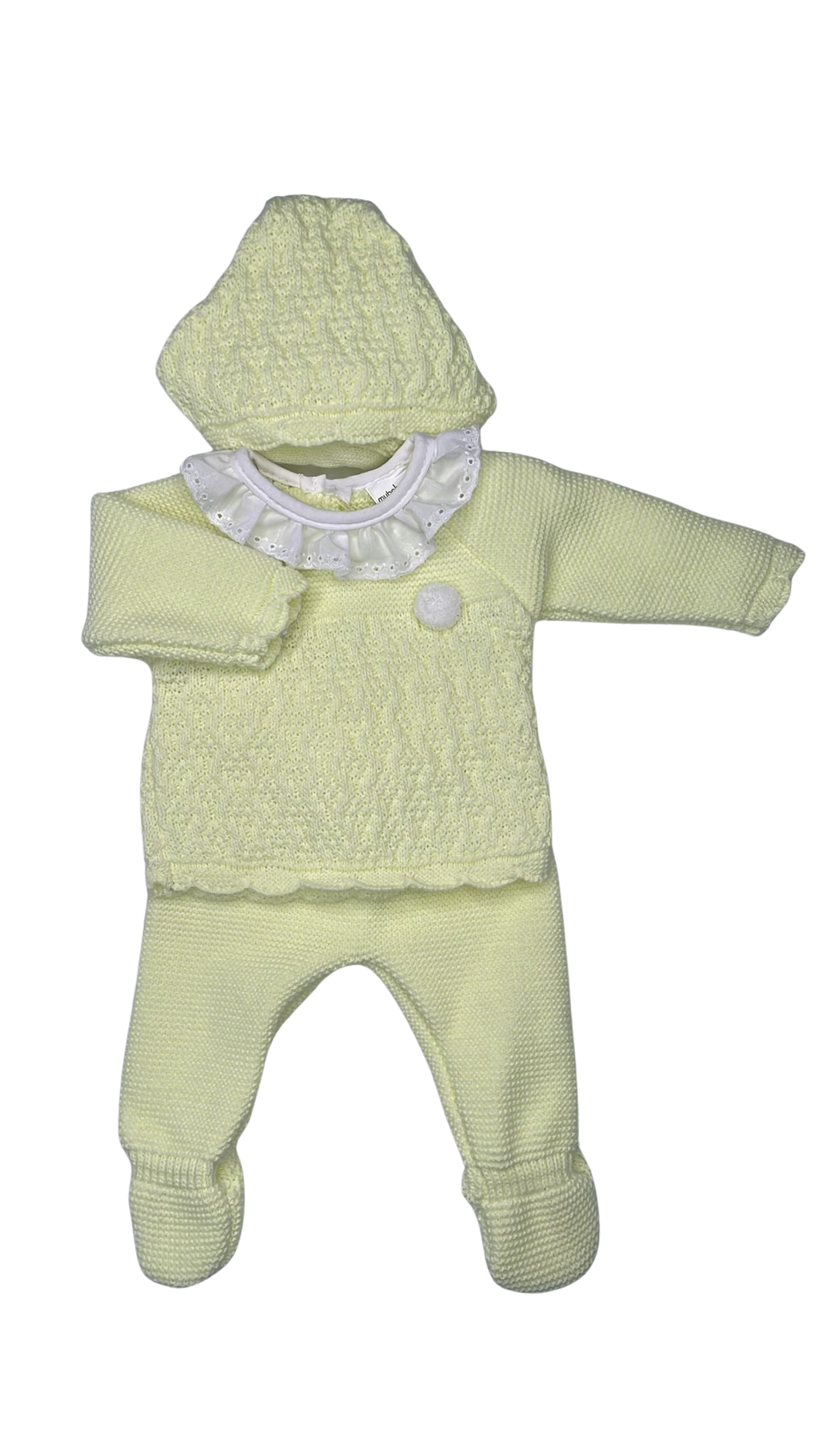 Conjunto Modelo Bolita - Talla 0/3m