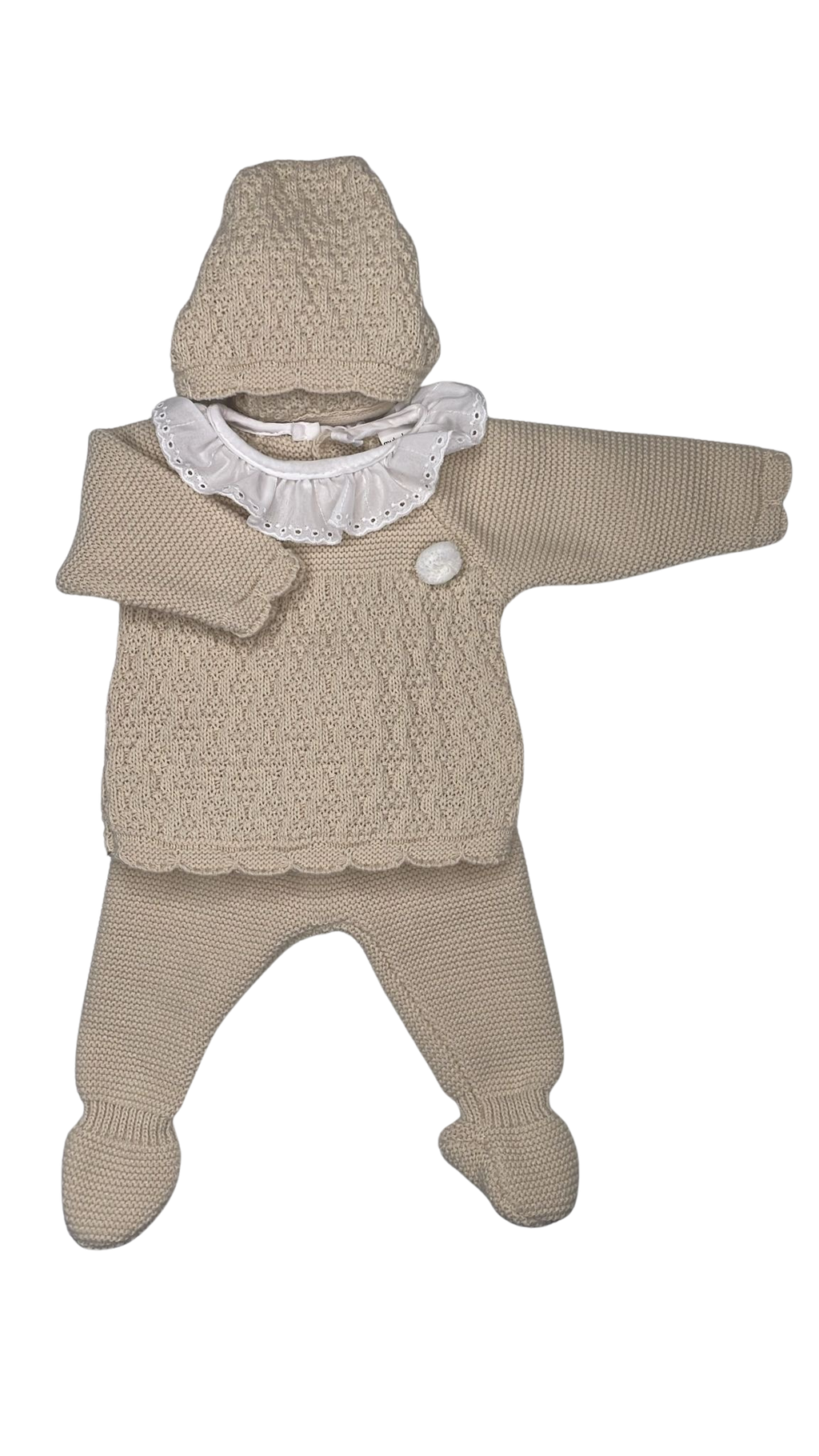 Conjunto Modelo Bolita - Talla 0/3m