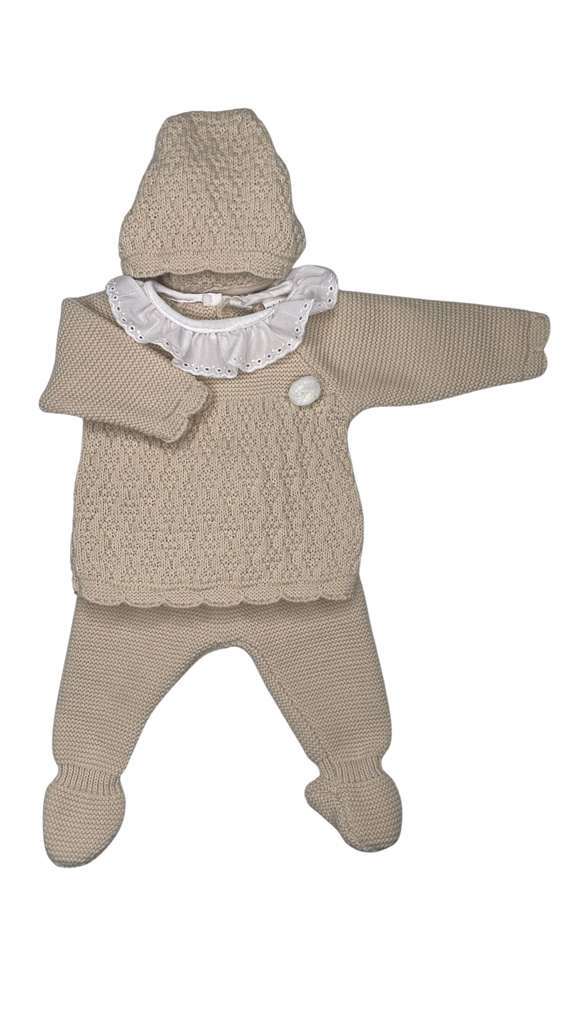 Conjunto Modelo Bolita - Talla 0/3m