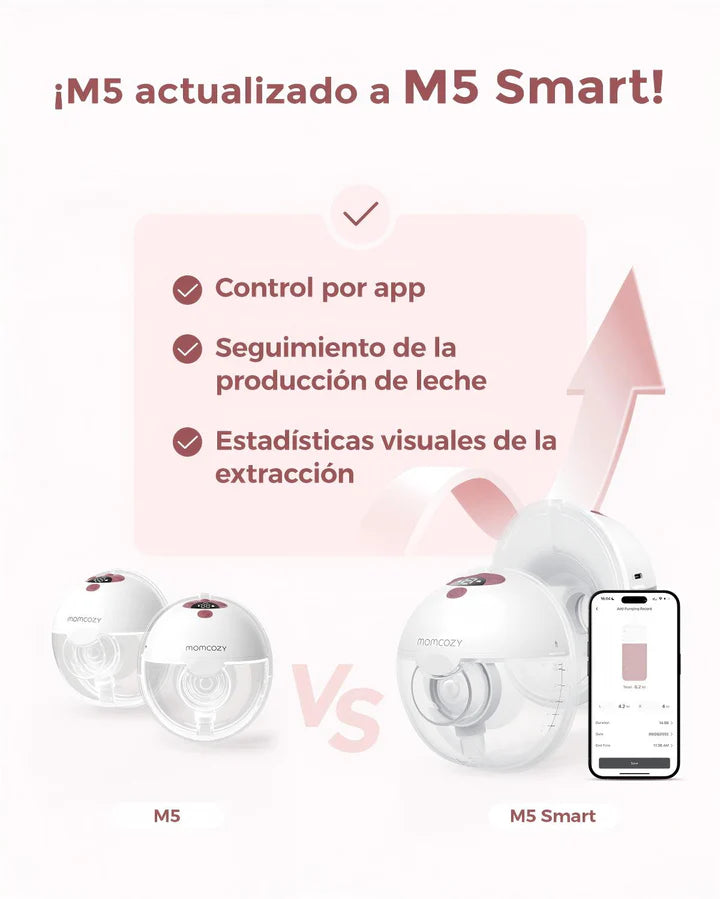 Sacaleches M5 Smart Control por App - Momcozy