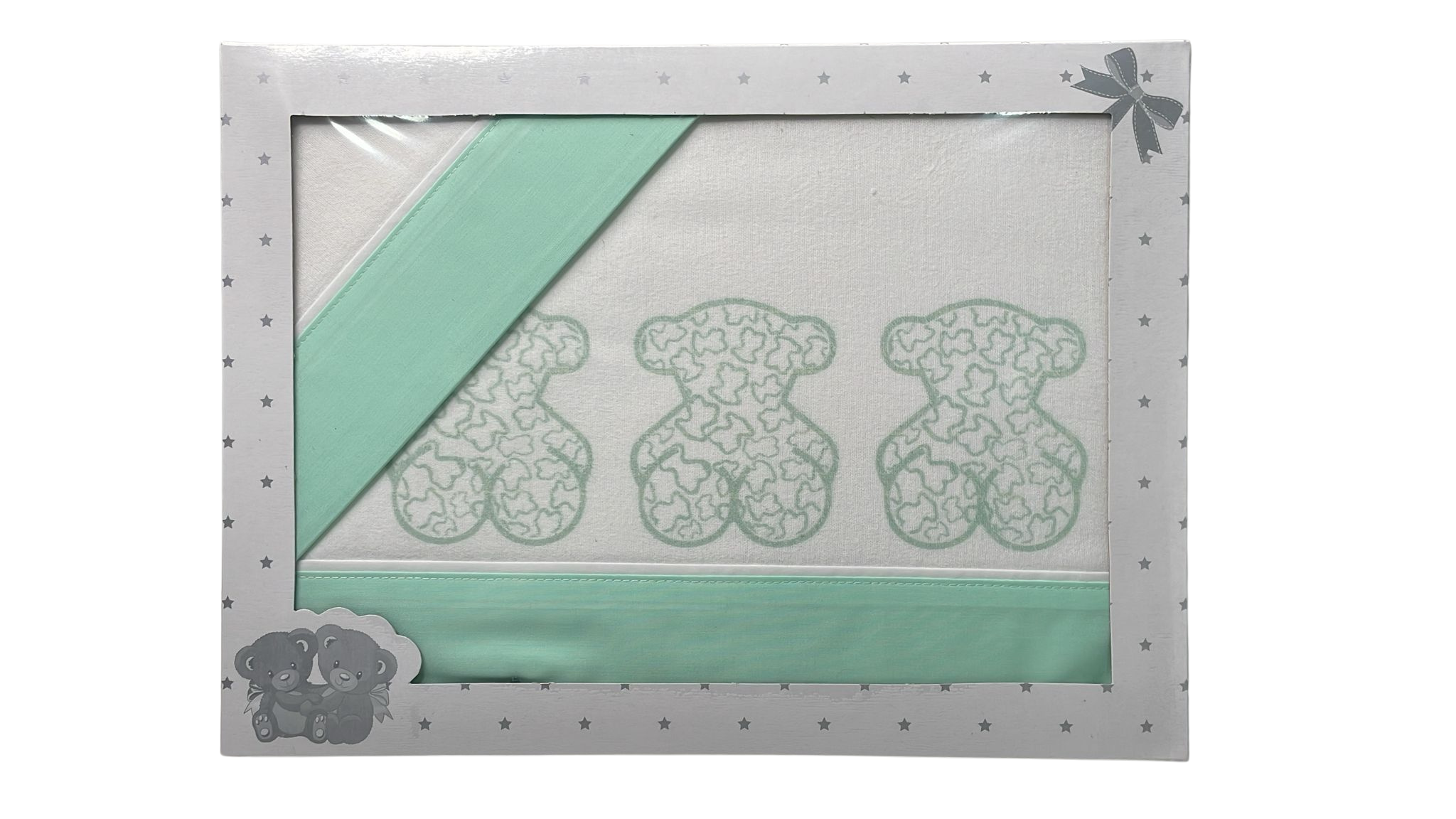 Sábana Franela Cuna Ositos