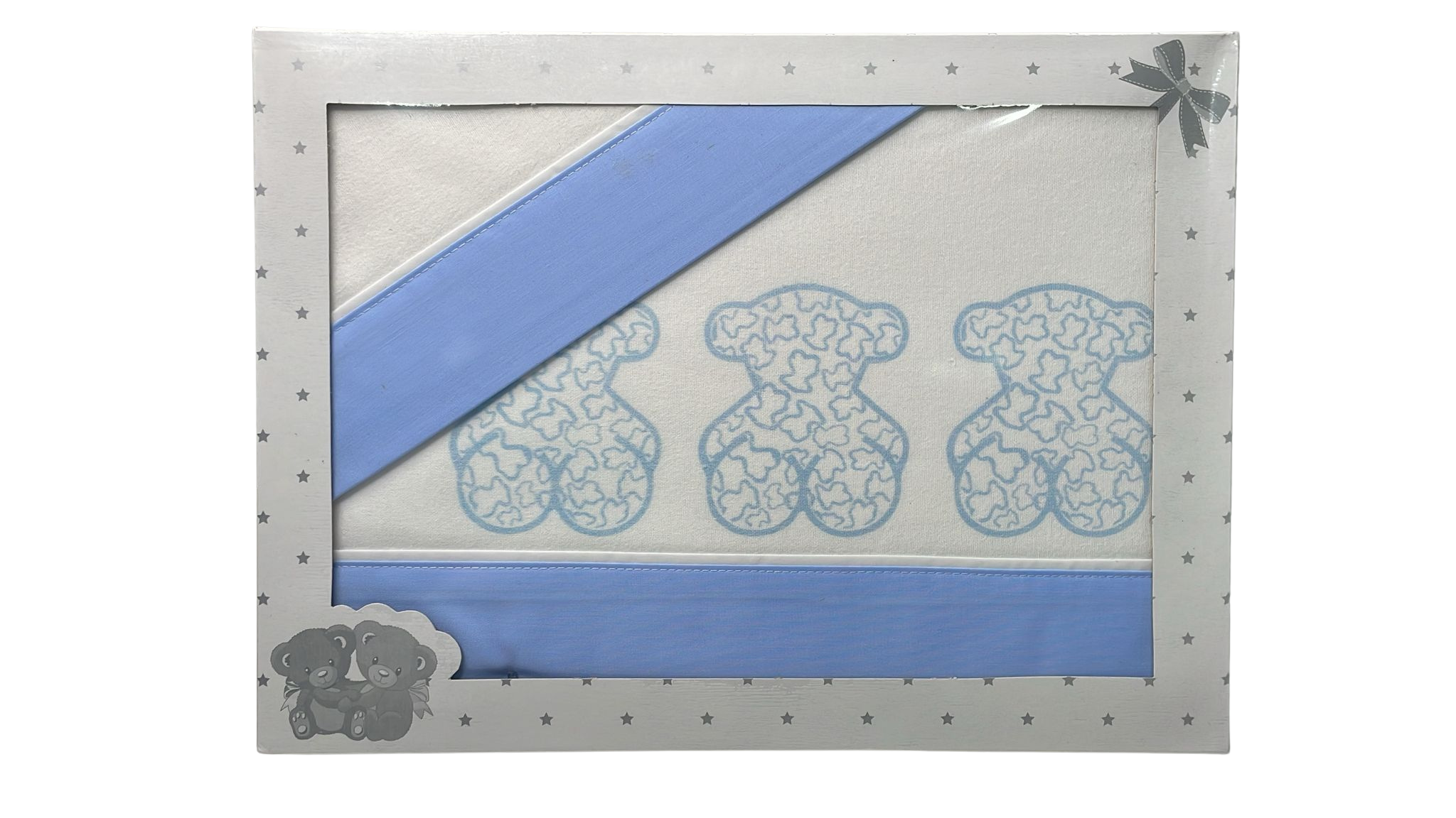 Sábana Franela Cuna Ositos