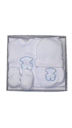 Primera Puesta Osito Bordado