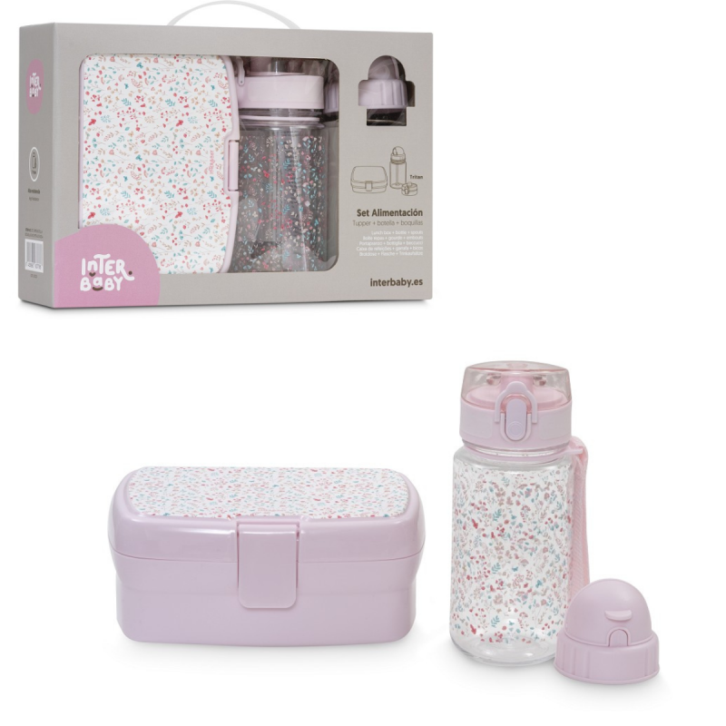 Set Alimentación Flores Interbaby