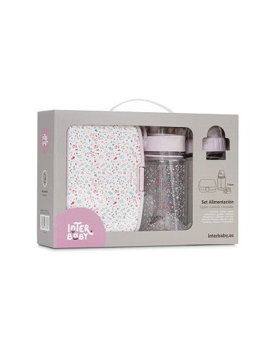Set Alimentación Flores Interbaby