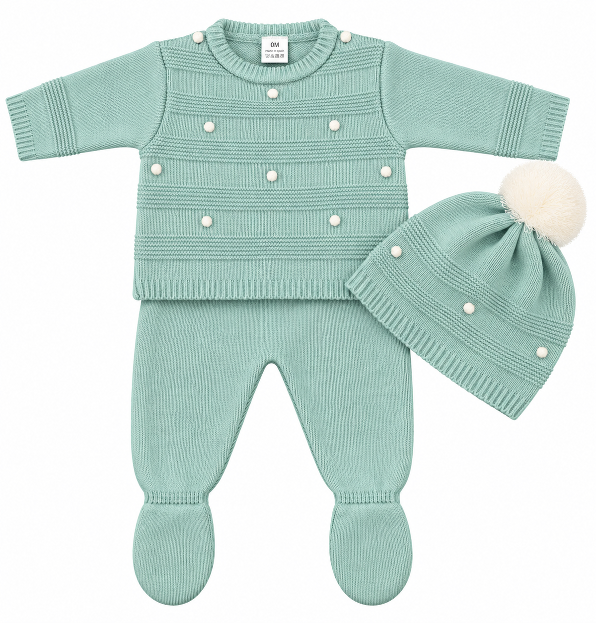Conjunto Nube Verde Baby