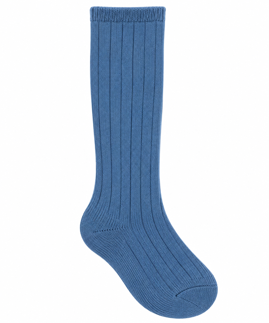 Calcetín Alto Canalé Azul Plomo JC