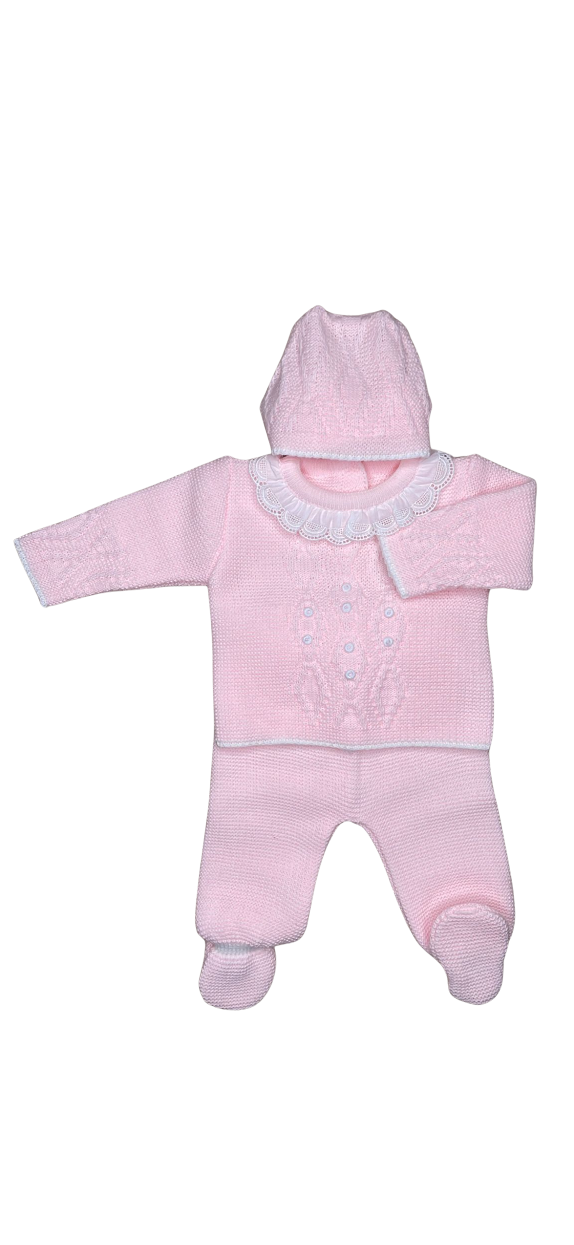 Conjunto Baberola Lana (0 a 3 meses)