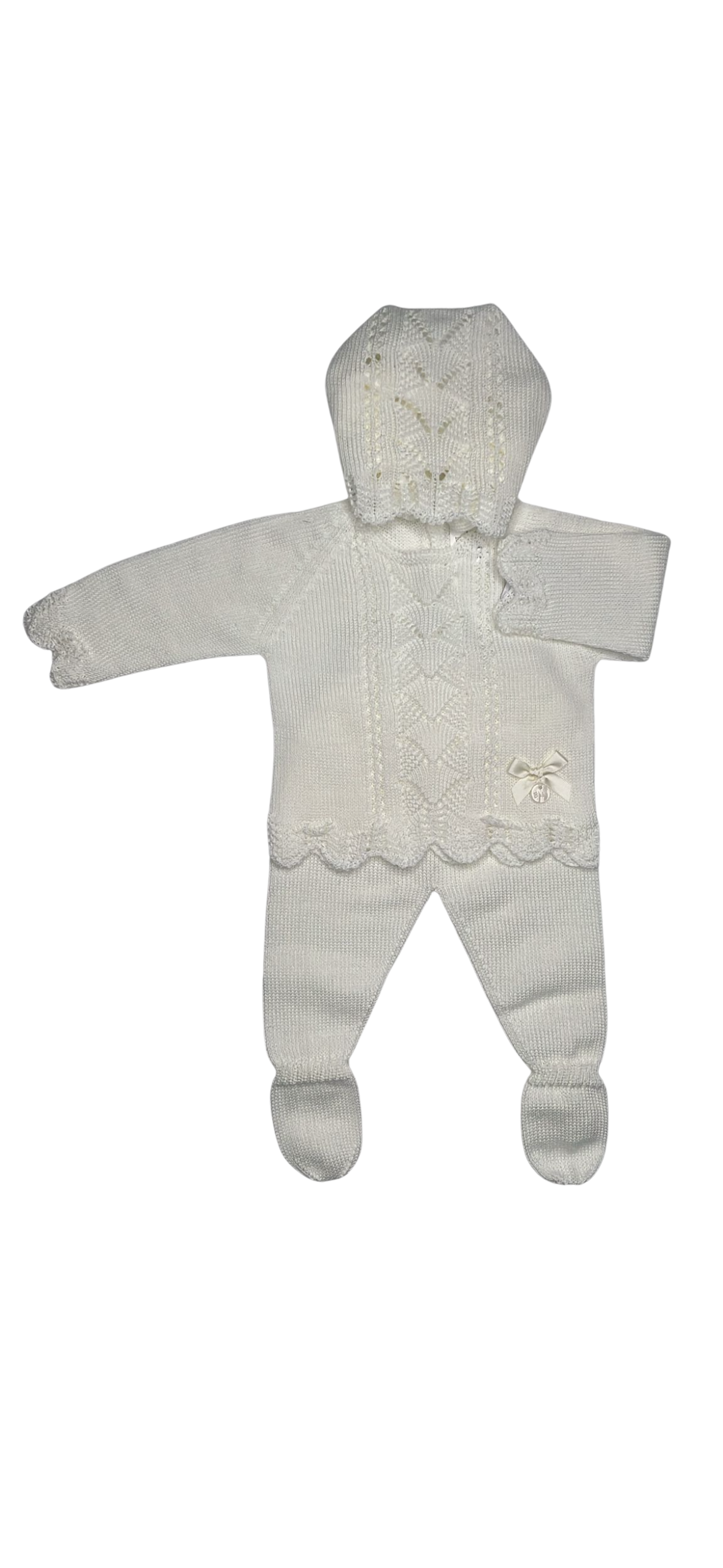 Conjunto Nube Blanco/Hueso