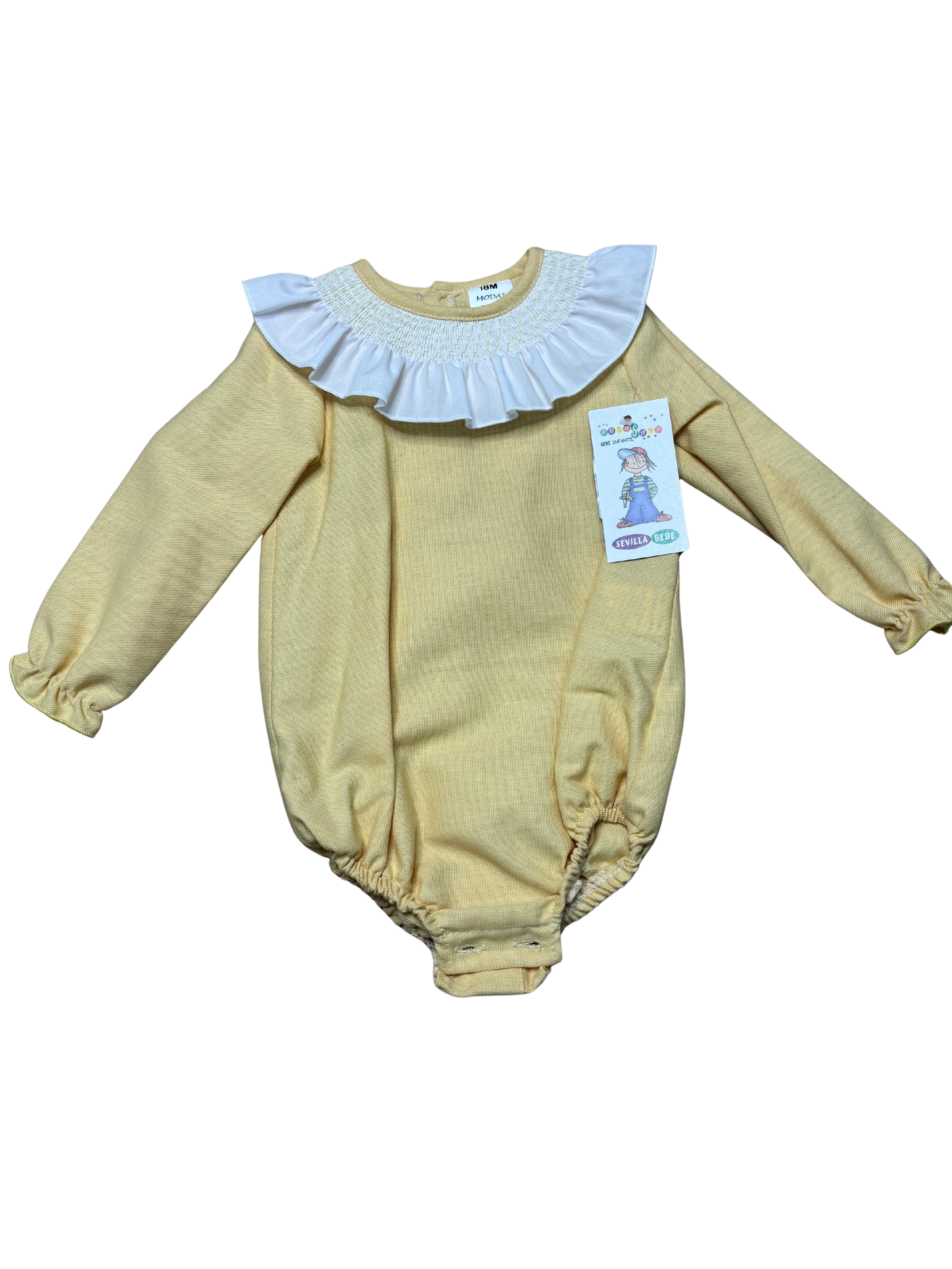 Pelele Amarillo (18 meses)
