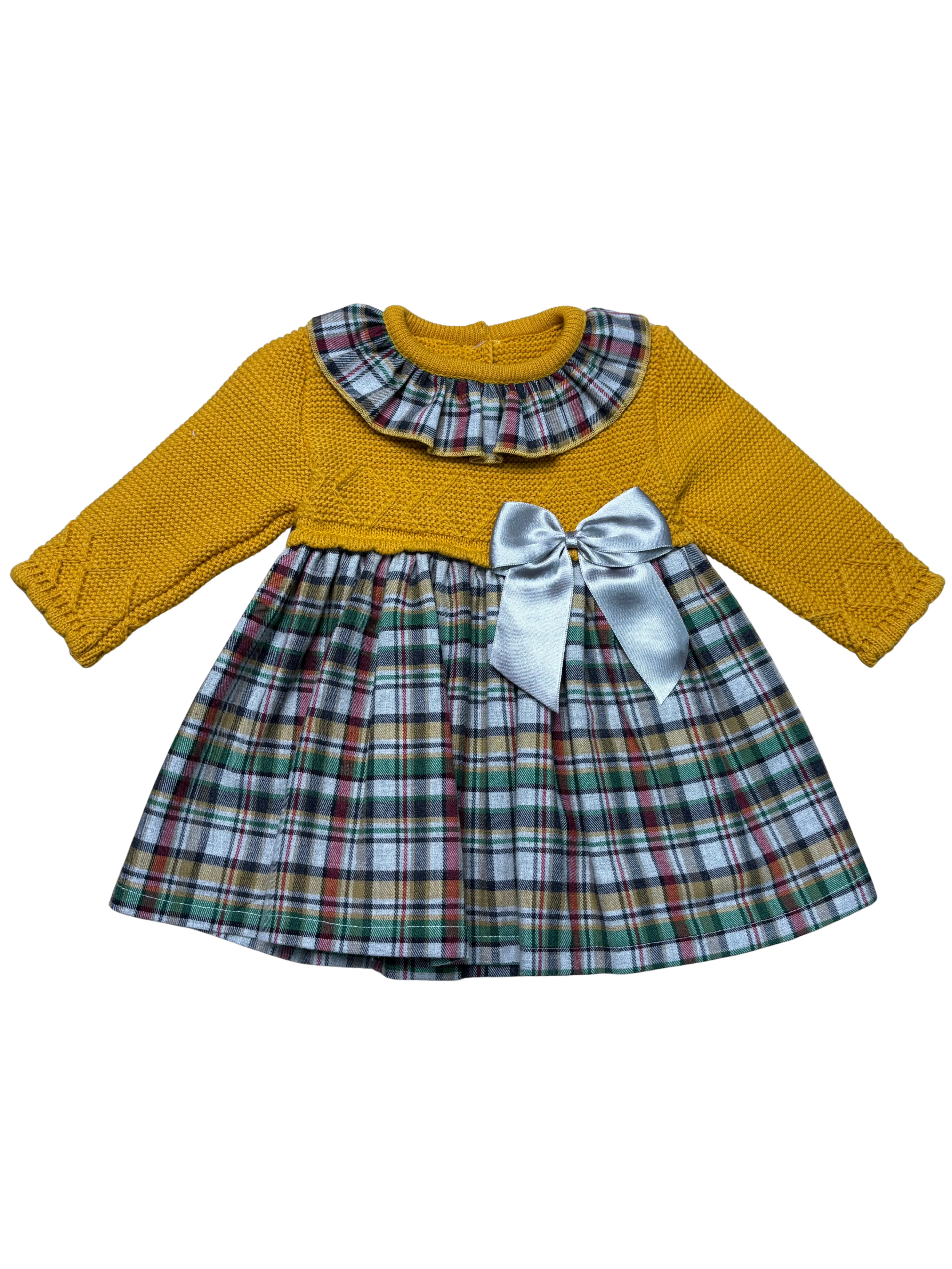 Vestido cuadritos (6m)