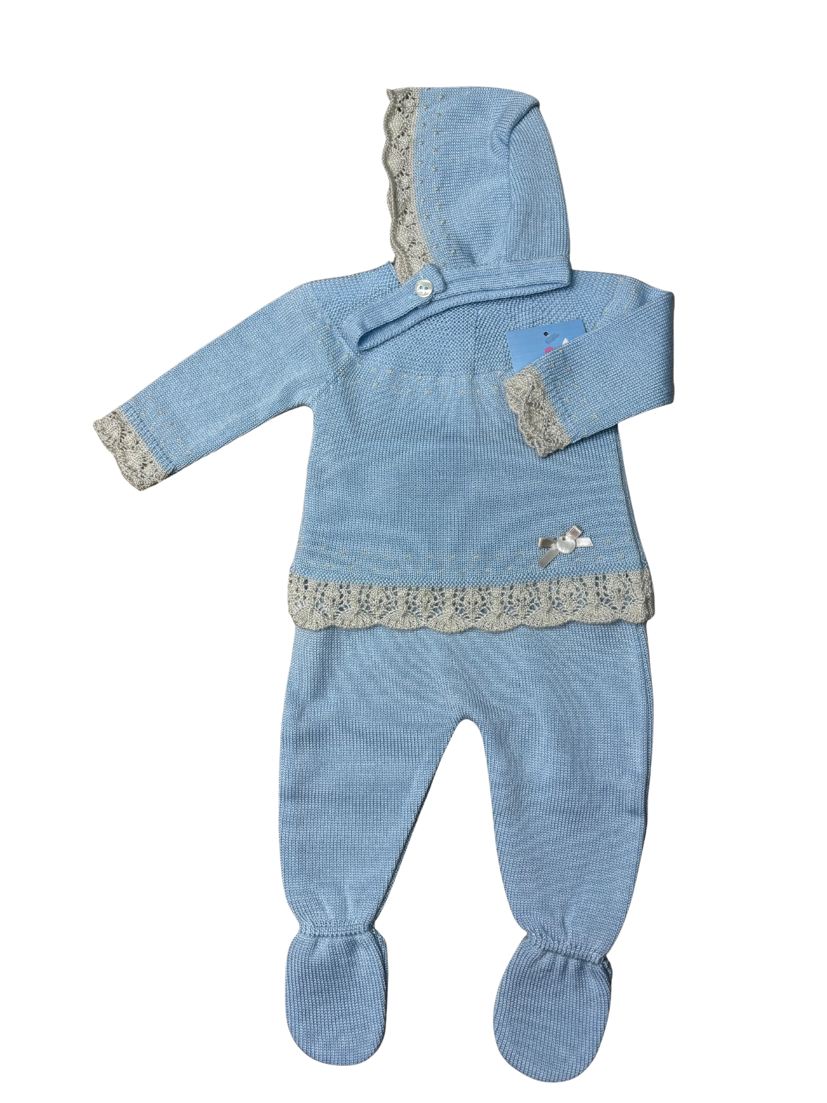 Conjunto Gonzalo Azul Bebé