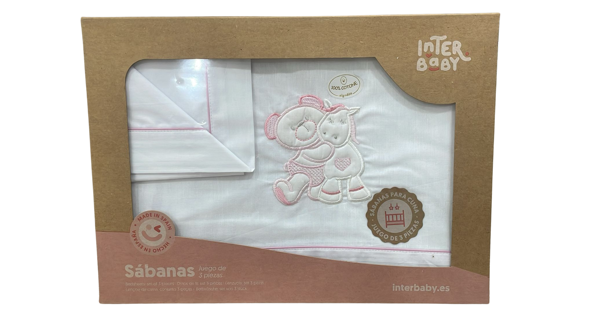 Cuna Amistad Rosa Verano