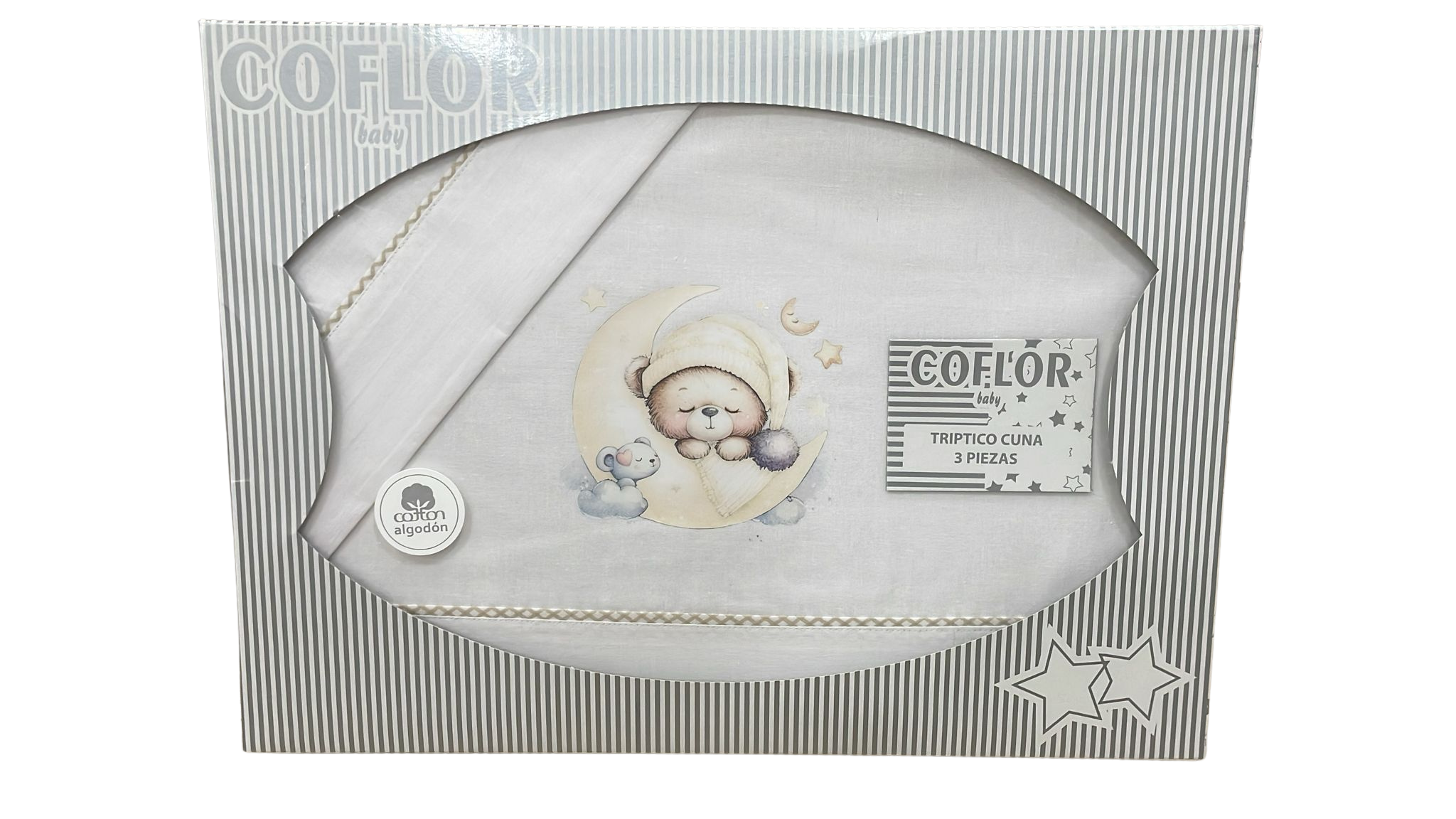 Cuna Osito Beige Verano