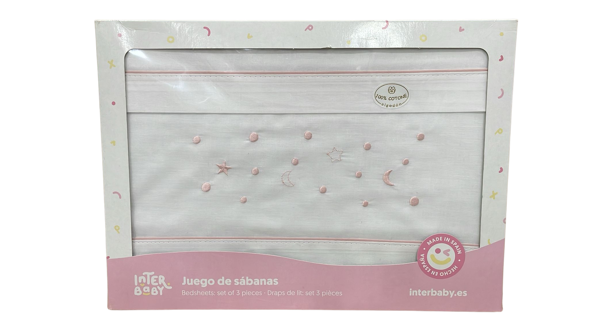 Minicuna Estrellitas Rosa Verano