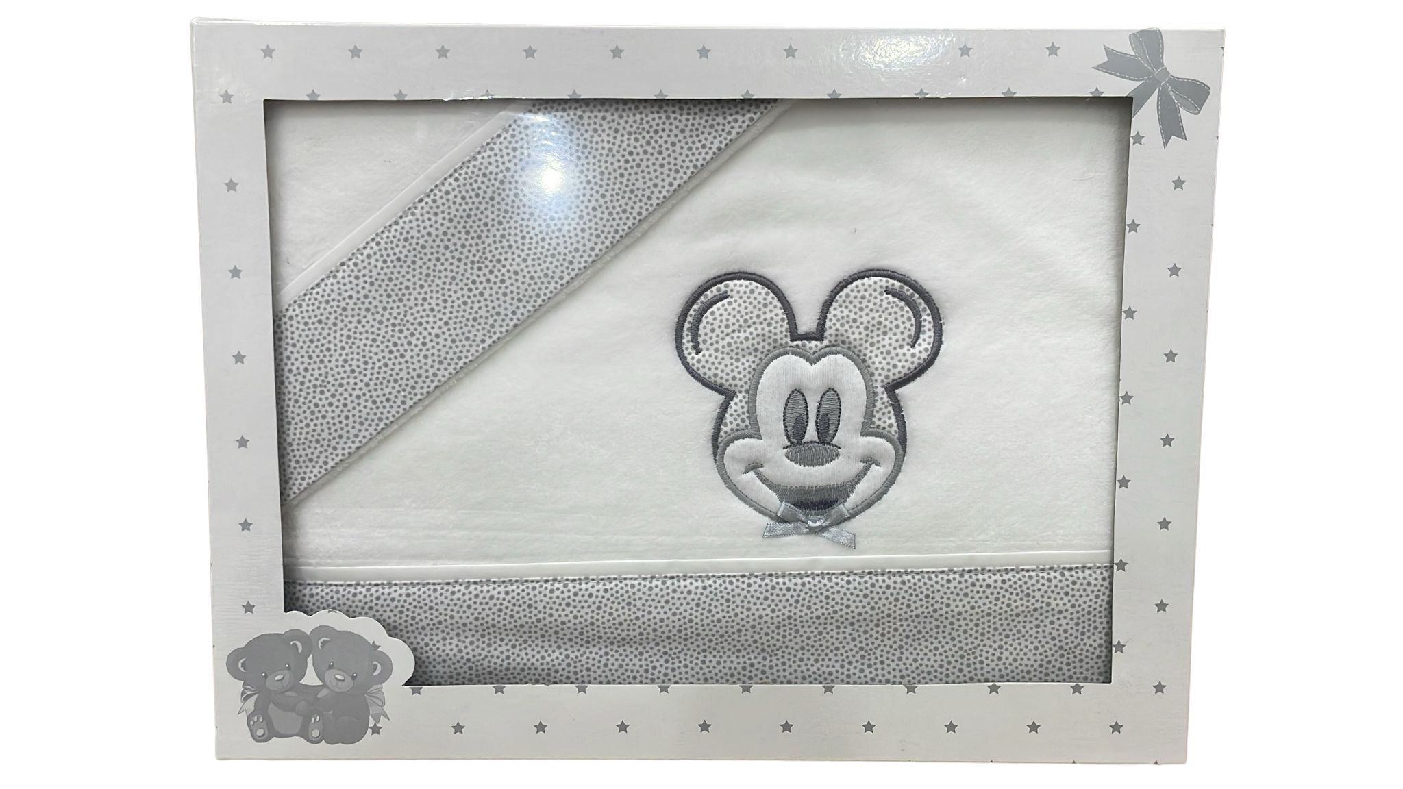 Minicuna Ratón Gris Coralina