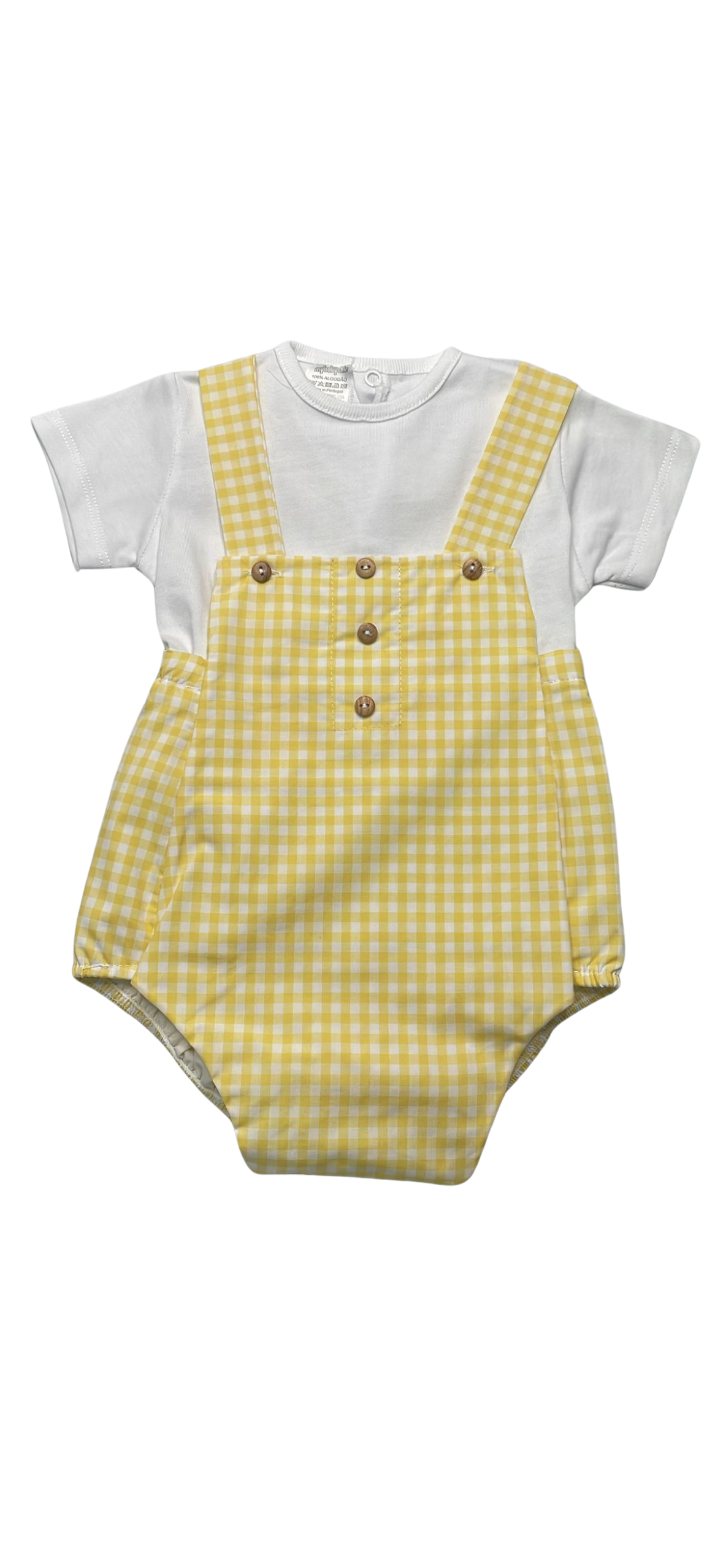 Conjunto Vichy Amarillo