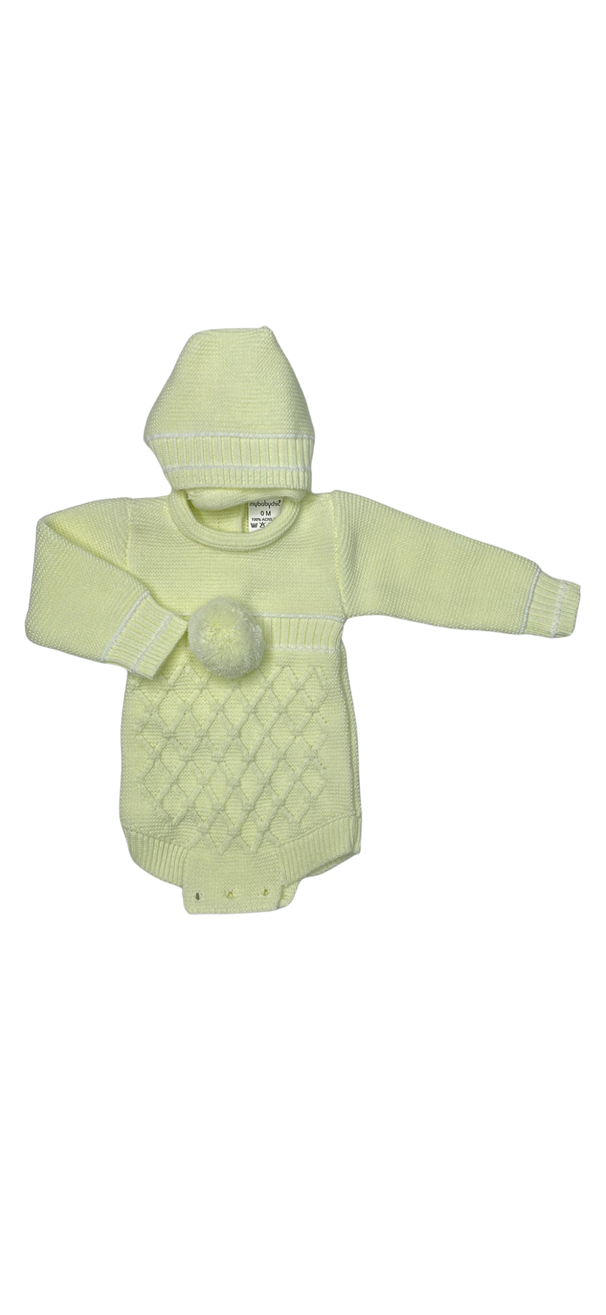 Conjunto Pompón Amarillo