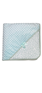 Manta Ositos Verde Agua