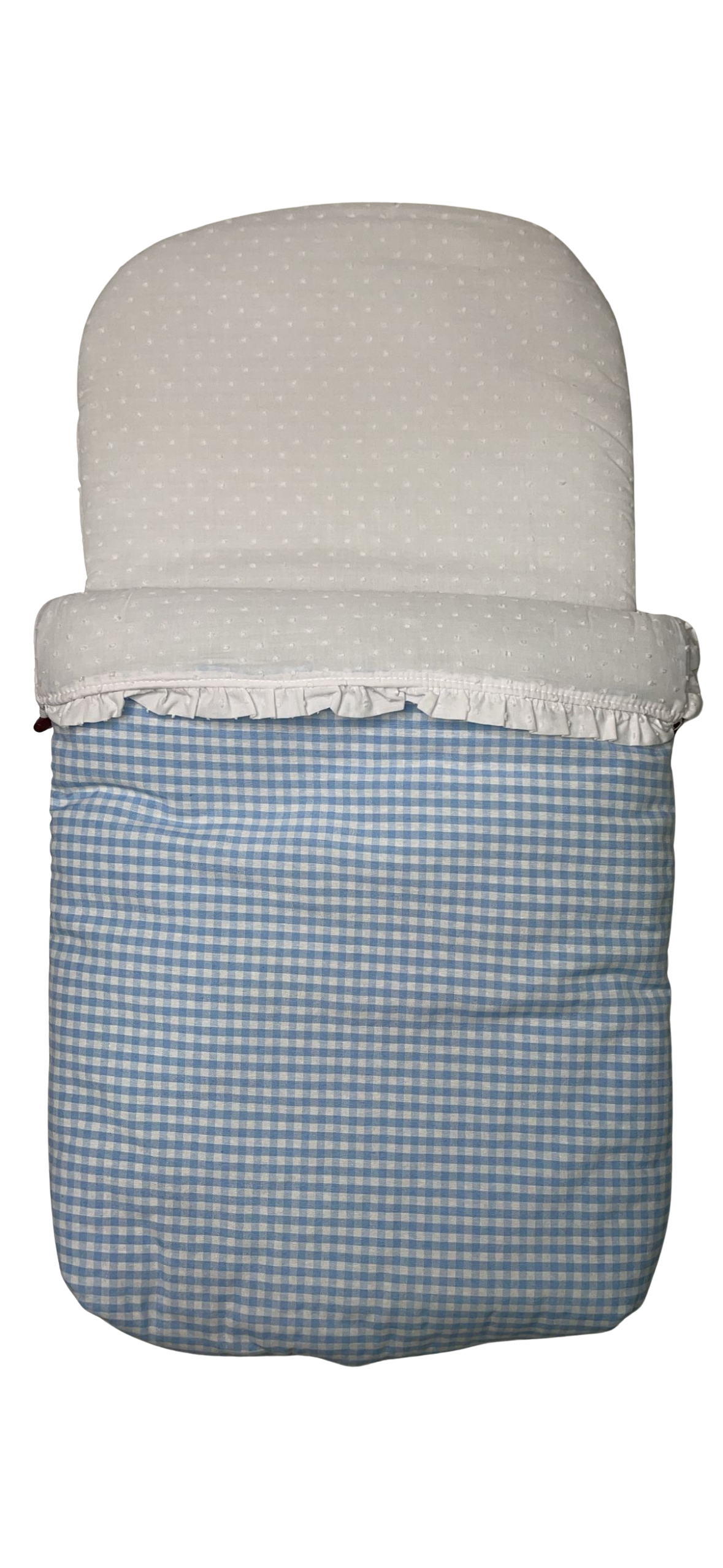 Saco Vichy Azul Capazo